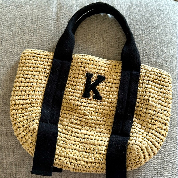 Stoney Clover Lane small woven tote - Picture 1 of 4